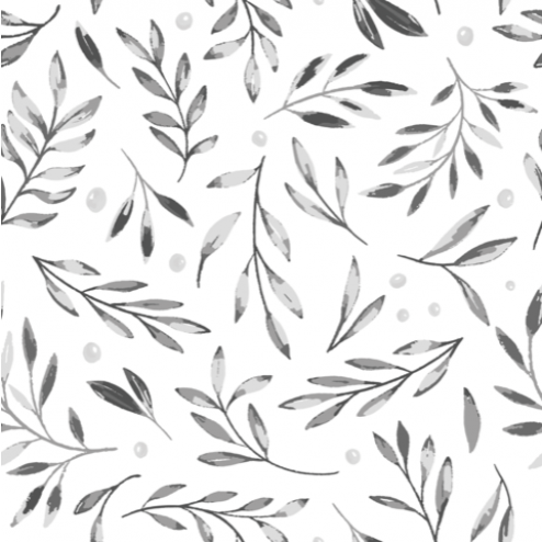 Leaves and Berries Pattern