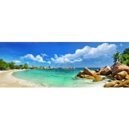 Tropical paradise - Seychelles islands, Panoramic View