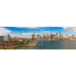 Brooklyn Bridge and Cityscape of New York