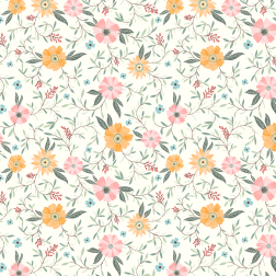 Lively Blossom Pattern - Sample Kit
