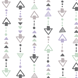 Triangles Pattern-Colorful