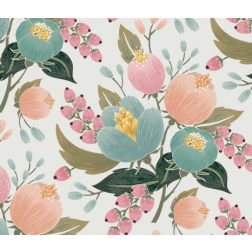 Peach Floral Pattern - Sample Kit
