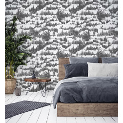 Snowy Pines Pattern